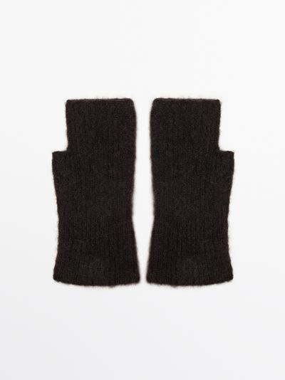 Massimo Dutti Варежки из альпаки