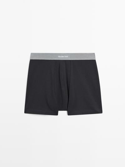 Massimo Dutti Трусы с логотипом на поясе