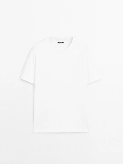 Футболка среднего веса из 100% хлопка- Заказать в России