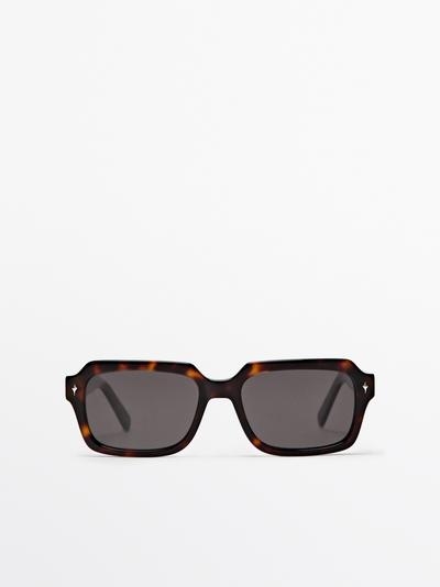 Massimo Dutti Прямоугольные солнечные очки