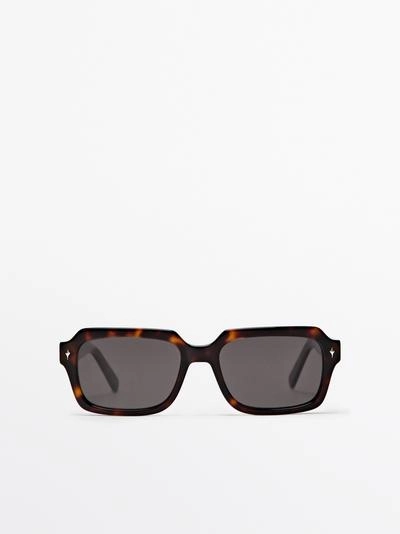 Прямоугольные солнечные очки