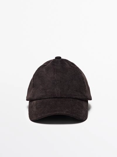 Бейсболка из вельвета- Заказать в России