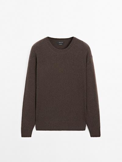 Massimo Dutti Свитер из 100% кашемира купить с доставкой.