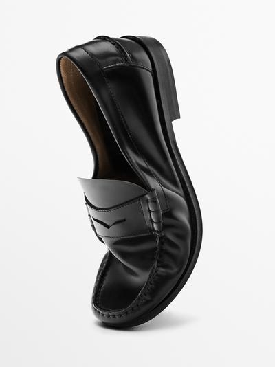 Massimo Dutti Туфли без задника с металлическим декором PENNY купить с доставкой.