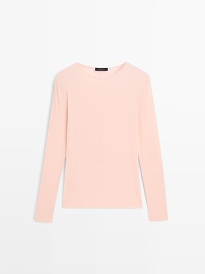 Massimo Dutti Легкая футболка с длинным рукавом купить с доставкой.