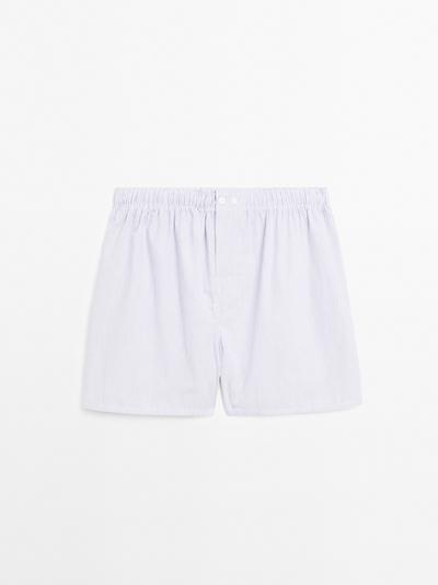 Massimo Dutti Мужские боксеры с двойной полоской