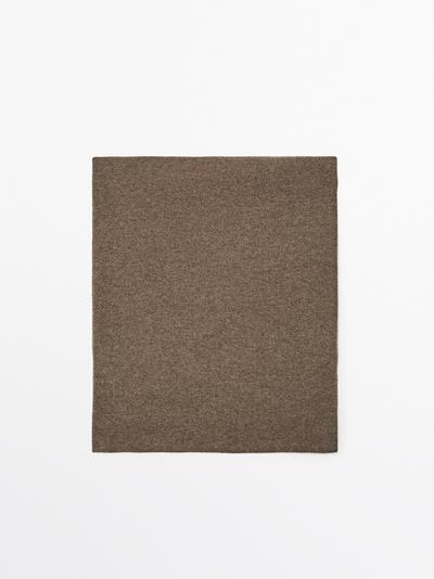 Massimo Dutti Палантин из 100% кашемира купить с доставкой.