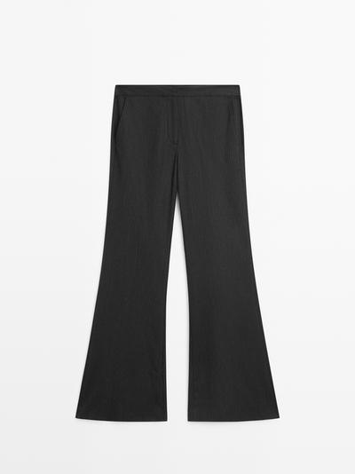 Massimo Dutti Брюки с зауженными штанинами в полоску купить с доставкой.