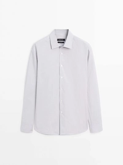 Рубашка с регулярной посадкой из 100% хлопка