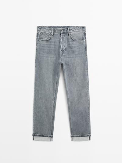 Massimo Dutti Джинсы с защитным краем SELVEDGE FIT