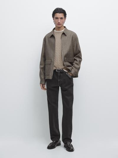 Massimo Dutti Короткая куртка с деталями кармана