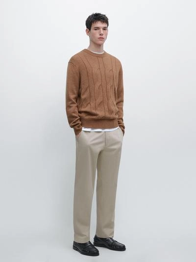 Брюки из хлопка в узком крое- Заказать в России