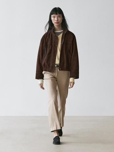 Massimo Dutti Брюки прямого кроя из льняно-вискозной ткани купить с доставкой.