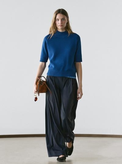 Massimo Dutti Свитер из смесового хлопка