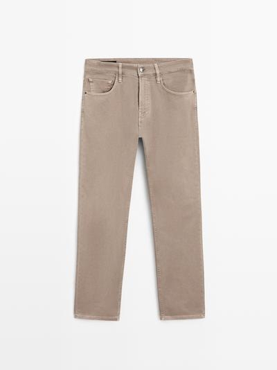 Massimo Dutti Джинсы суженого кроя купить с доставкой.