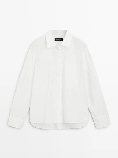 Рубашка из 100% хлопка- Заказать в России