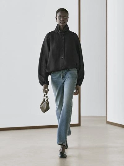 Куртка-бомбер из льна и шелка- Заказать в России