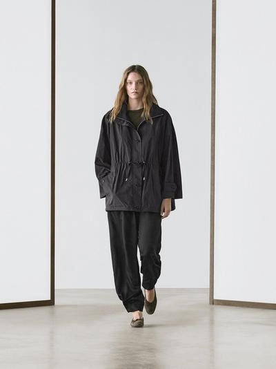 Massimo Dutti Парка из технической ткани