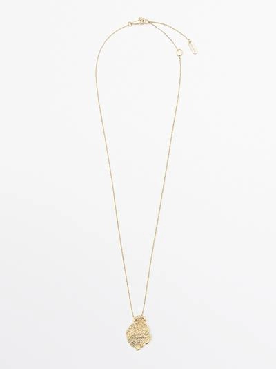 Ожерелье с мини-абстрактным подвеской- Заказать в России