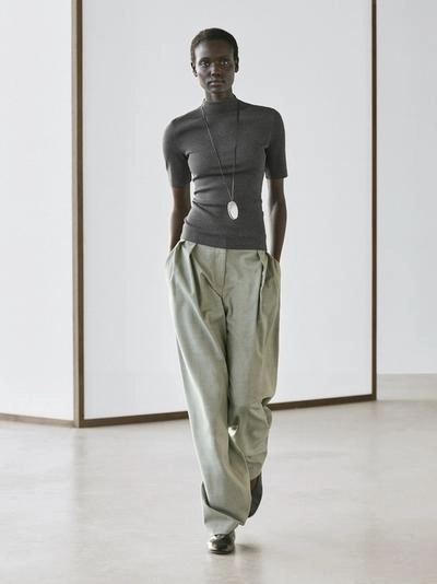 Футболка из хлопкового микса с короткими рукавами- Заказать в России