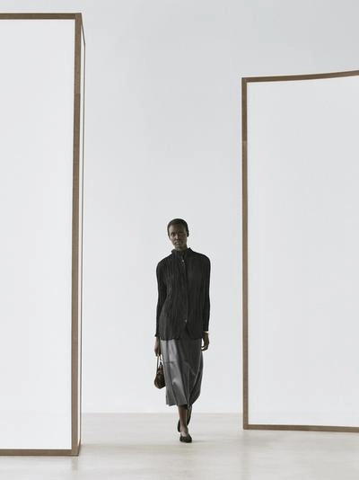 Massimo Dutti Рубашка с драпировкой и складками