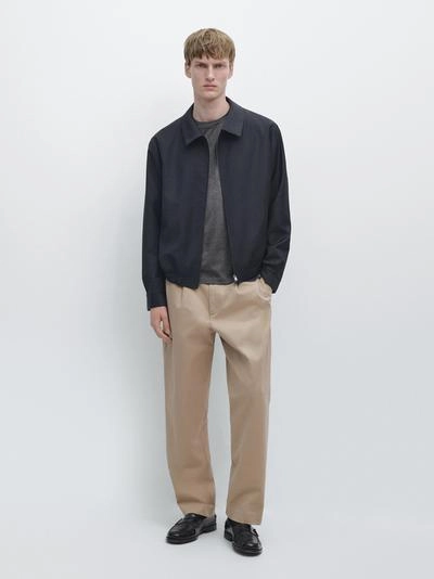 Пиджак из шерсти с гусиным лапником