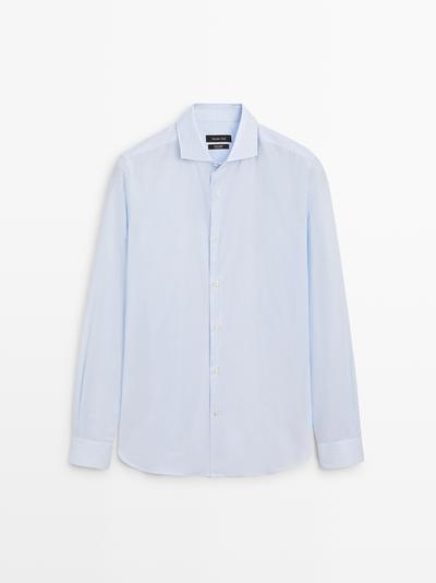 Massimo Dutti Рубашка SLIM FIT из 100% хлопка