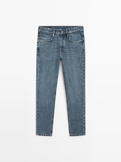 Джинсы узкого кроя CROPPED- Заказать в России