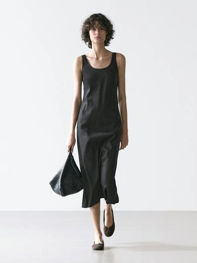 Платье мини с круглым вырезом- Заказать в России