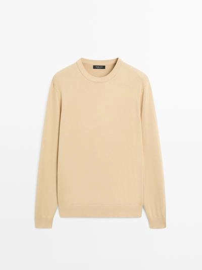 Джемпер из хлопково-шерстяной смеси- Заказать в России