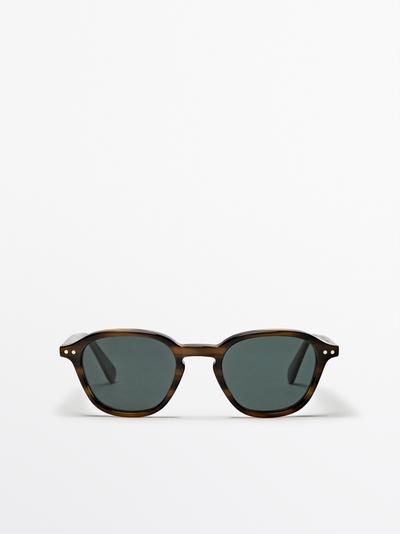 Massimo Dutti Круглые солнцезащитные очки