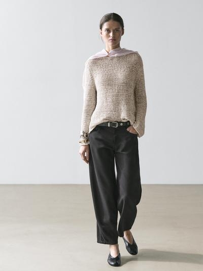 Massimo Dutti Джинсы FLOWING BARREL FIT