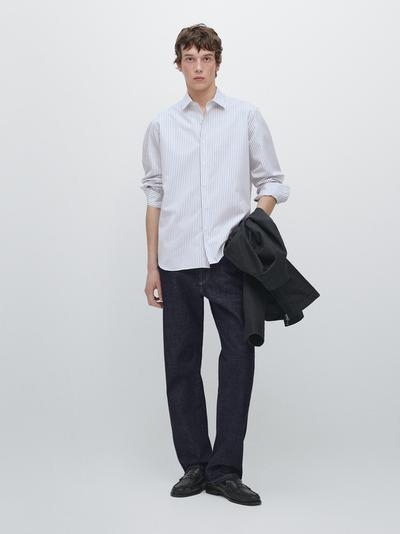 Massimo Dutti Рубашка в полоску REGULAR FIT