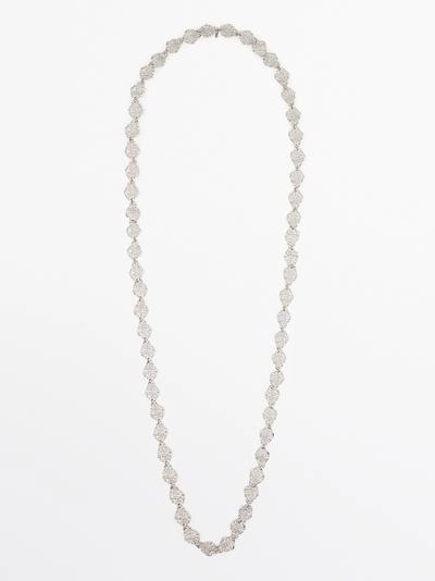 Длинное многофункциональное кружевное ожерелье- Заказать в России