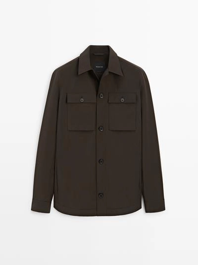 Короткая куртка с деталями карманов- Заказать в России