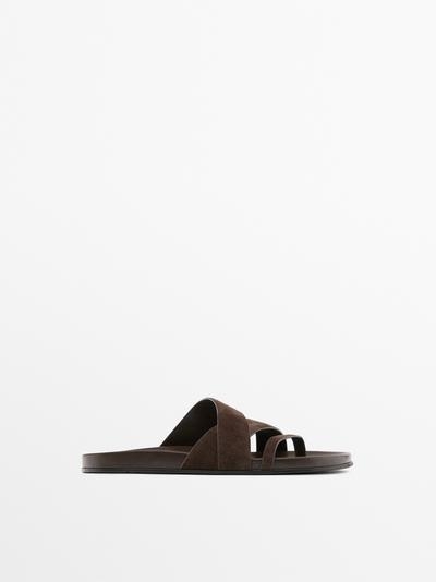 Massimo Dutti Сандалии на кожаной подошве