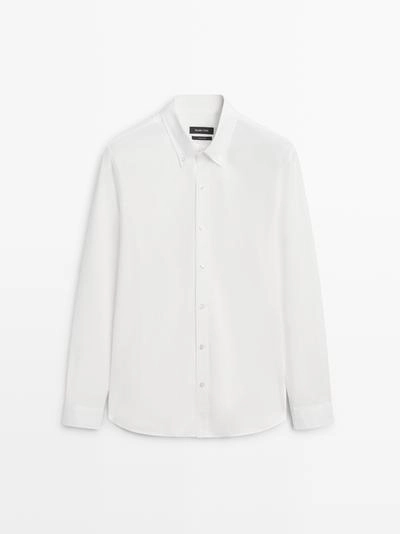 Рубашка regular fit из 100% хлопка