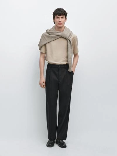 Футболка из хлопкового микса с короткими рукавами- Заказать в России