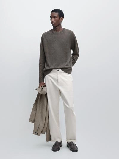 Свитер из смесовой хлопковой пряжи- Заказать в России