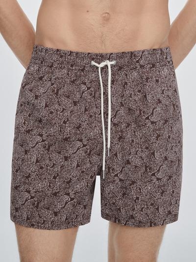 Massimo Dutti Плавки с разноцветным орнаментом PAISLEY купить с доставкой.