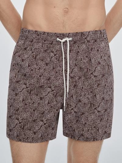 Плавки с разноцветным орнаментом paisley- Заказать в России