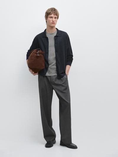 Massimo Dutti Кардиган из льняного трикотажа с пуговицами купить с доставкой.