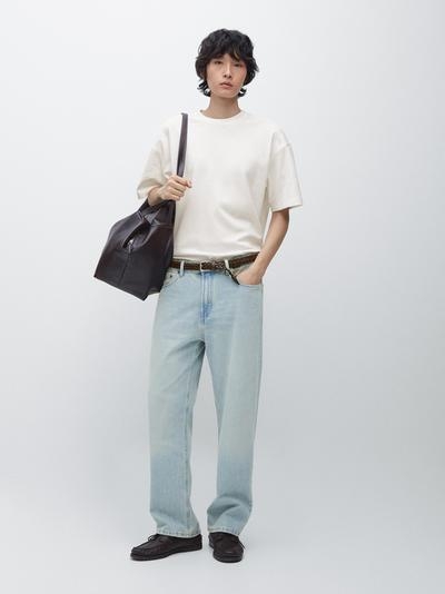 Massimo Dutti Джинсы с широкими штанинами