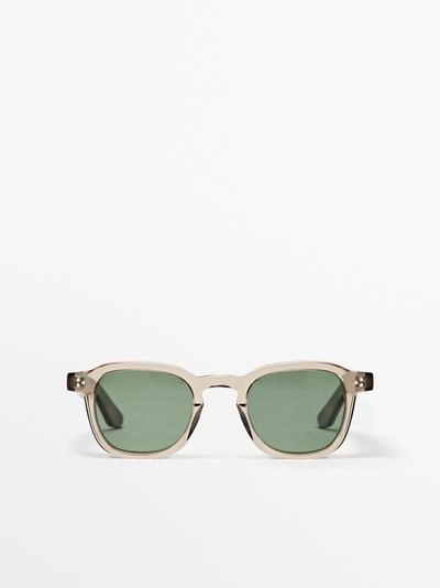 Круглые солнечные очки- Заказать в России