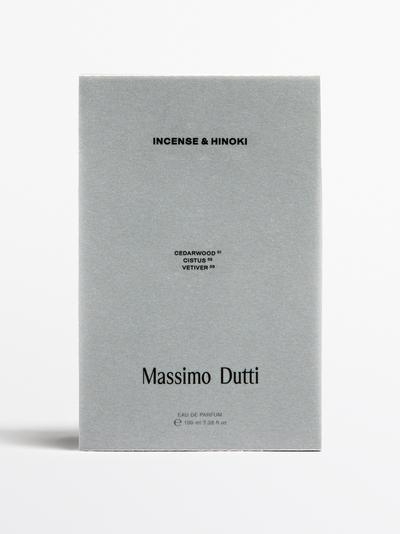 Massimo Dutti (100 мл) парфюмерная вода MASSIMO DUTTI INCENSE & HINOKI купить с доставкой.