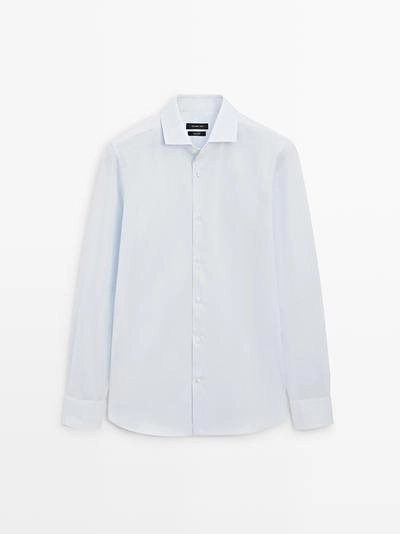 Рубашка с текстурой из 100% хлопка