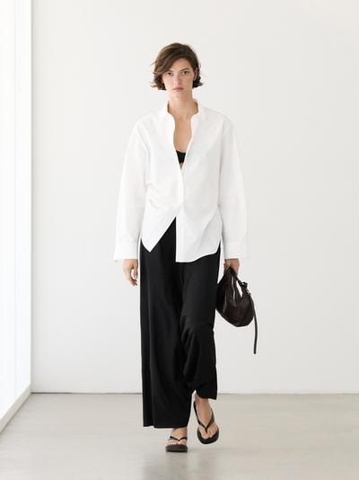 Massimo Dutti Рубашка из 100% хлопкового поплина