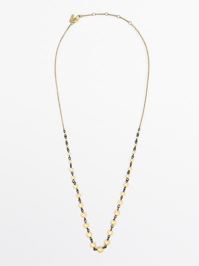 Massimo Dutti Цепочка с бусинами