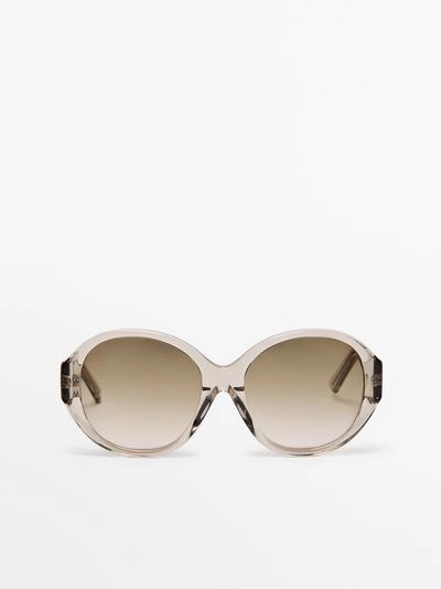 Солнцезащитные очки круглой формы- Заказать в России