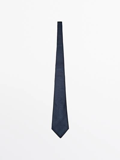 Галстук из 100% шелкового макового шелка- Заказать в России